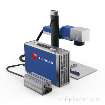 OEM 30W Mesin Penandaan Ukiran Laser Portable